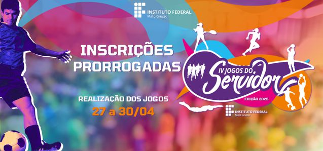 Jogos do Servidor: inscrições para a 4ª edição foram prorrogadas até 07.04