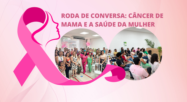 Prosa com Servidor promove conscientização sobre câncer de mama.